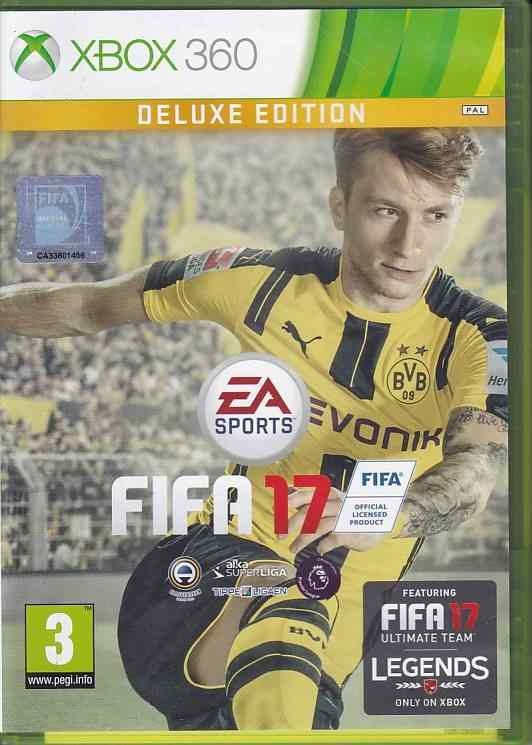 Fifa 17 Deluxe Edition - XBOX 360 (B Grade) (Genbrug)