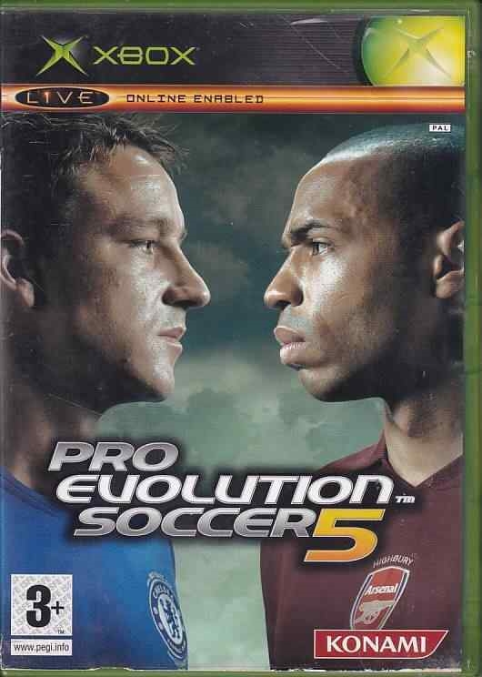 Pro Evolution Soccer 5 - XBOX (B Grade) (Genbrug)