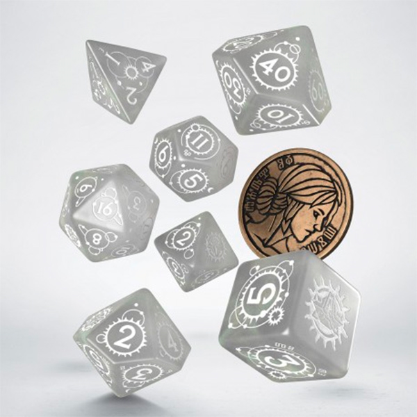 The Witcher Dice Set - Ciri The Lady of Space and Time - Rollespilsterninger - Q-Workshop
