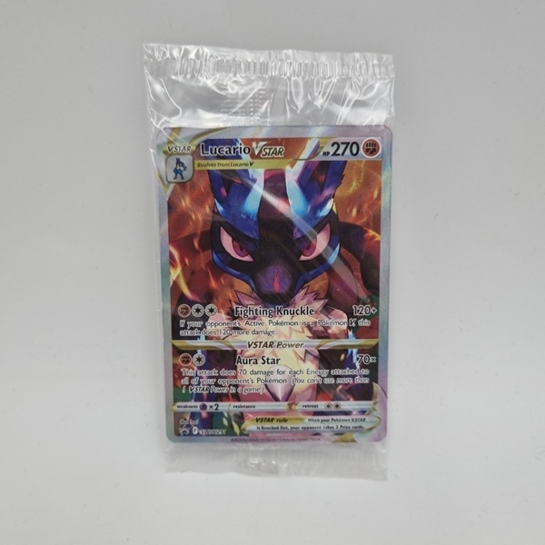 (Gratis ved køb for 1200kr) - Pokemon Crown Zenith ETB Promo Lucario Vstar