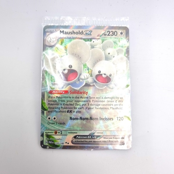 (Gratis ved køb for 300kr) - Pokemon adventure Chest Promo Maushold EX