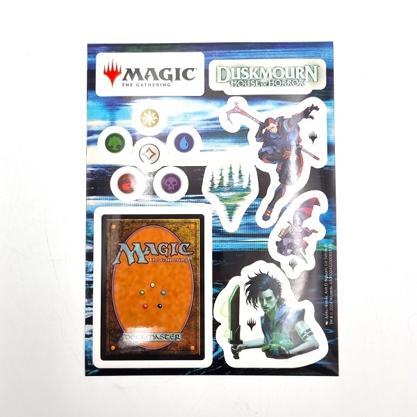 (Gratis ved køb for 500kr Magic) - Duskmourn House of Horror - Klistermærker - Magic The gathering