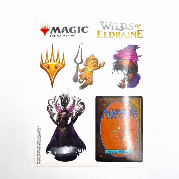 (Gratis ved køb for 500kr Magic) -Wilds of Eldraing - Klistermærker - Magic The gathering