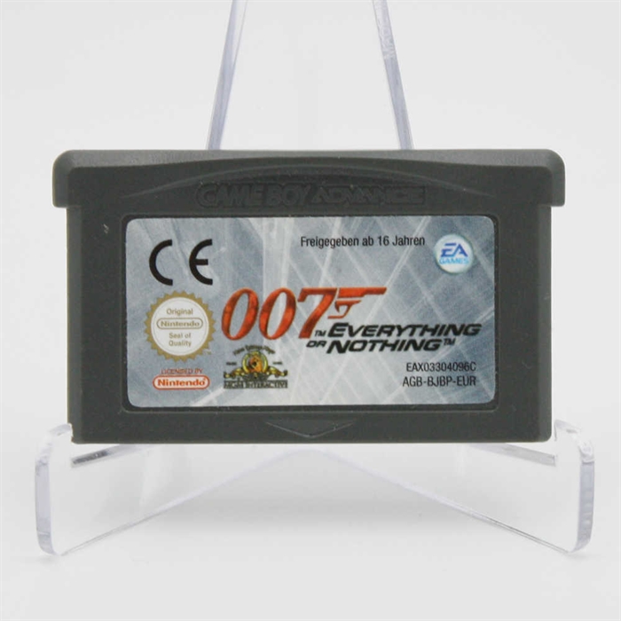 007 Everything or Nothing - GameBoy Advance spil (A Grade) (Genbrug)