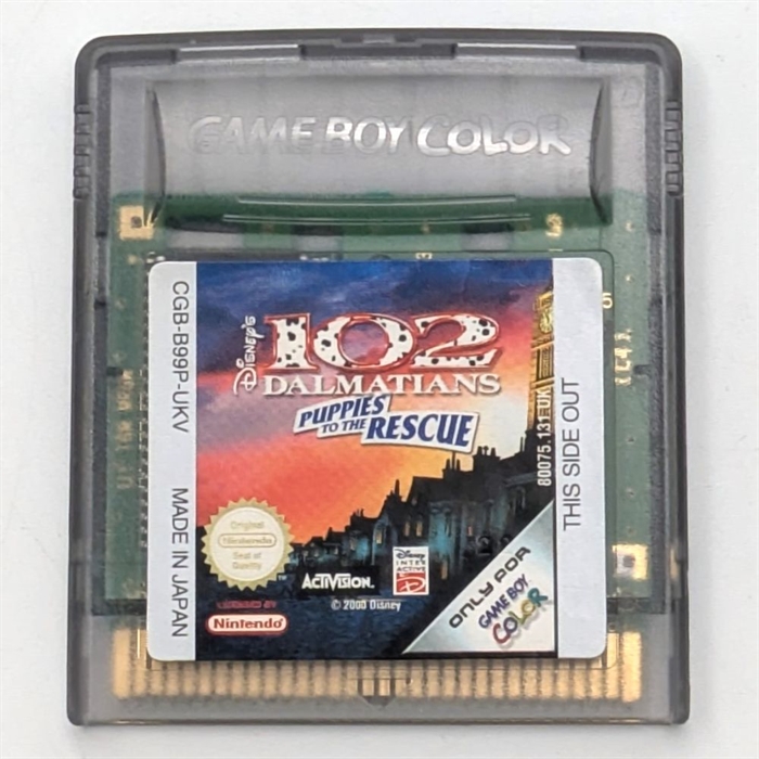 102 Dalmatians - Puppies to the Rescue - Cartridge - GameBoy Color spil (B Grade) (Genbrug)