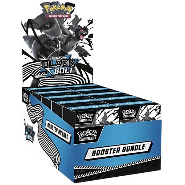 10x Black Bolt - Booster Bundle - Pokemon kort (Display)