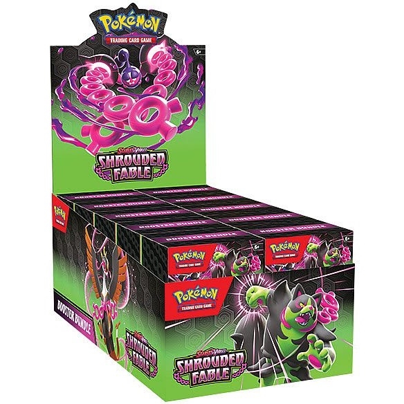 10x Shrouded Fable - Booster Bundle Display - Pokemon kort (Display)