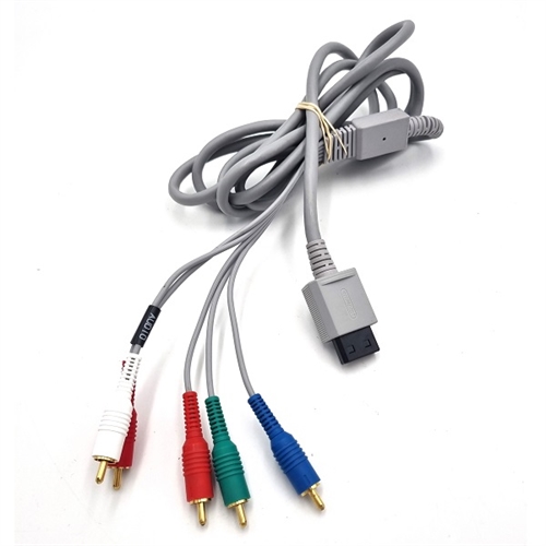 Component Kabel - Grå -  Nintendo Wii (B Grade) (Genbrug)