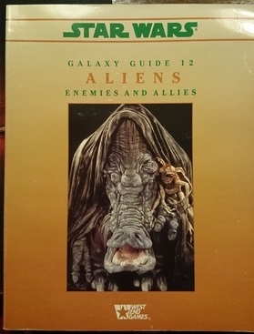 Star wars D6 - Galaxy Guide 12 - ALIENS Enemies and Allies (Genbrug)