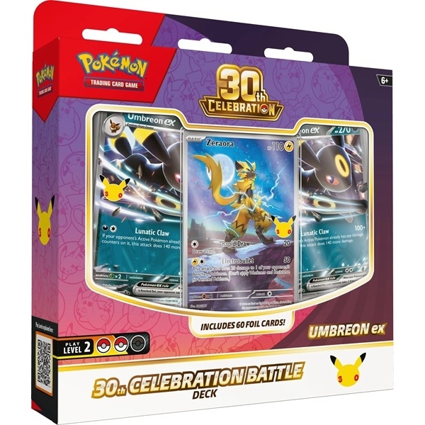 30th Celebration - Battle Deck - Umbreon EX - Pokemon kort