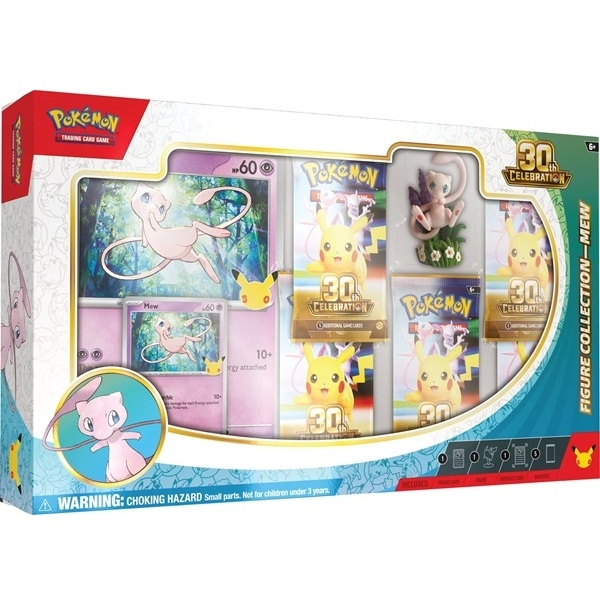 30th Celebration - Figure Collection - Mew - Pokemon kort