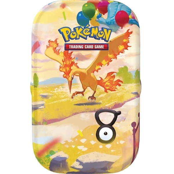 30th Celebration - Mini Tin - Moltres & Articuno (Day) - Pokemon kort