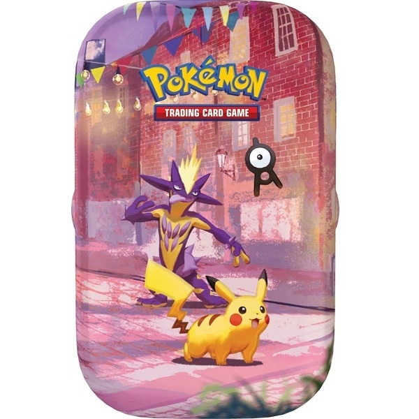 30th Celebration - Mini Tin - Pikachu & Toxtricity (Night) - Pokemon kort