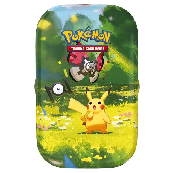 30th Celebration - Mini Tin - Pikachu & Vivillion (Day) - Pokemon kort