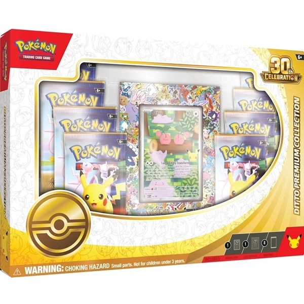 30th Celebration - Premium Collection- Ditto EX - Pokemon kort