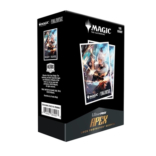 Final Fantasy - Y'shtola Rhul - Apex Deck Protector Sleeves Premium X - UP (105 stk) - Magic the Gathering