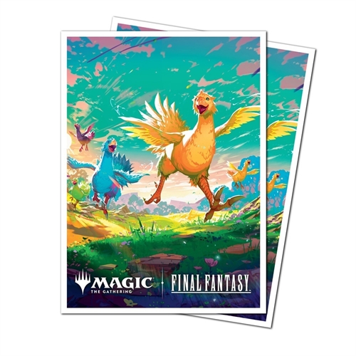 Final Fantasy - Chocobo - Apex Deck Protector Sleeves Premium X - UP (105 stk) - Magic the Gathering