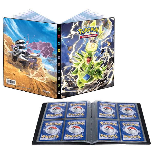 4-Pocket - Tyrannitar & Revavroom - Scarlet & Violet - A5 Pokemon Mappe