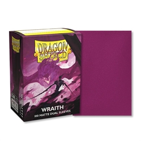 Dragon Shield - Matte Dual Wraith Sleeves - Standard Sleeves (100 stk) - Plastiklommer