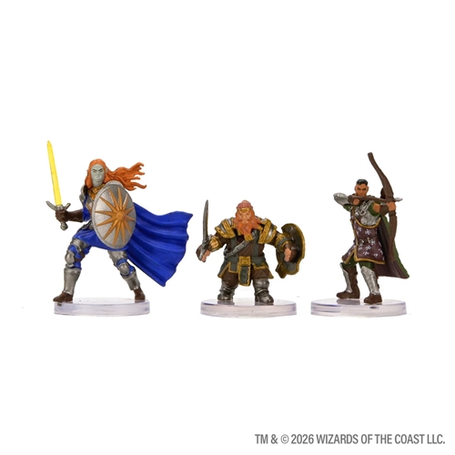 DnD - Swords & Staves Starter Set - Player's Handbook - Icons of the Realms Premium DnD Figure