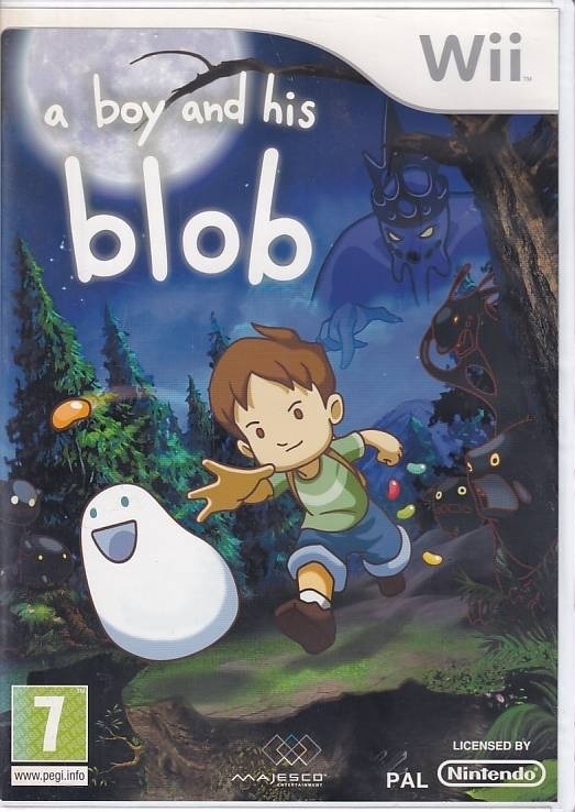 A Boy and His Blob - Wii (B Grade) (Genbrug)