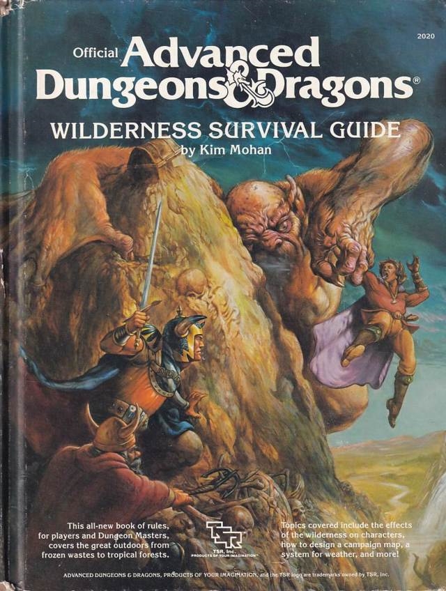 AD&D - Wilderness Survival Guide (C Grade) (Genbrug)