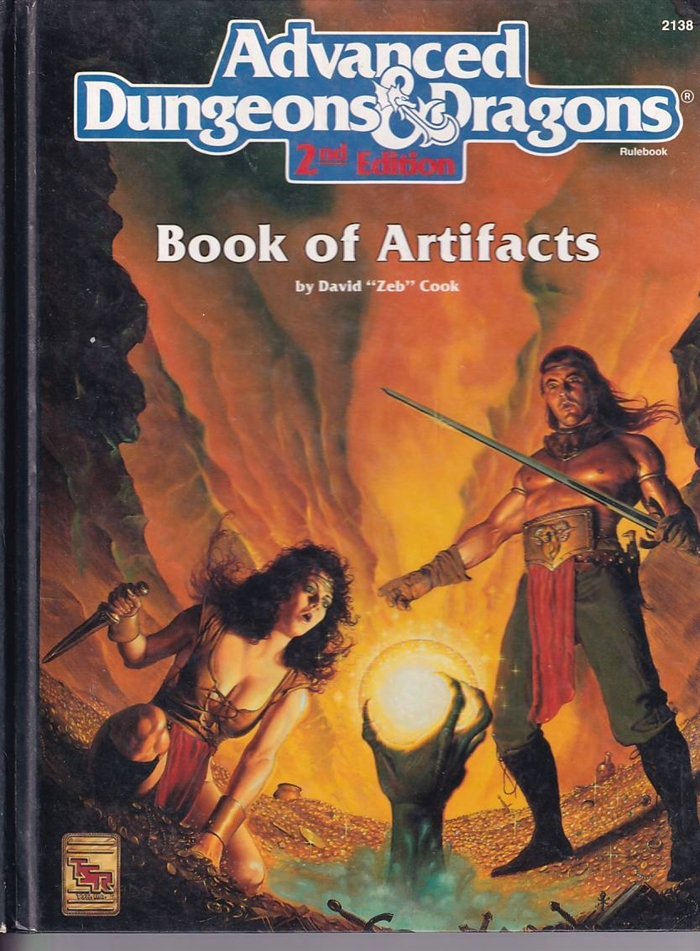AD&D 2nd Edition - Book of Artifacts (B Grade) (Genbrug)