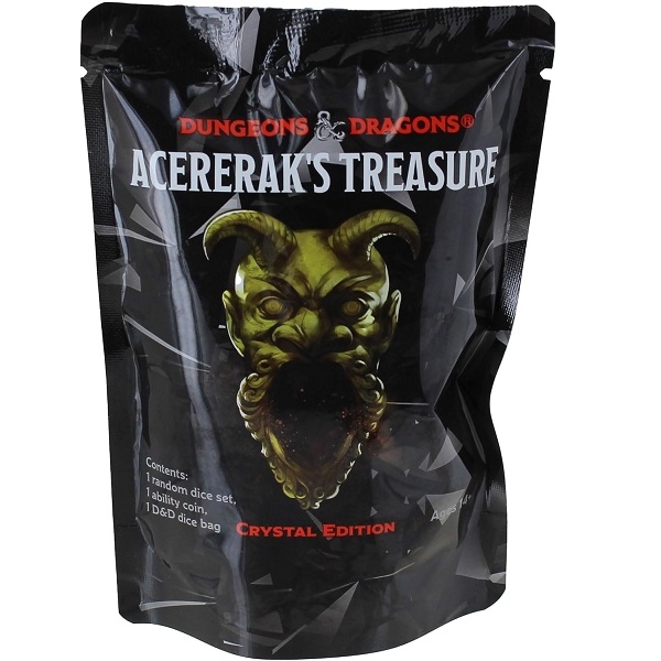 Acereraks Treasure Pack Dice Set - Crystal editon - Rollespilsterninger - Sirius Dice