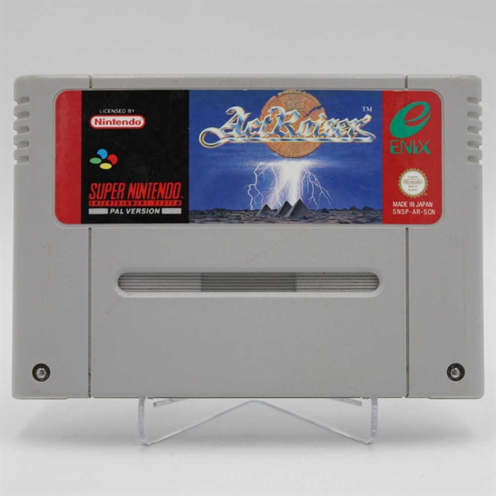 ActRaiser - SNES - Cartridge - (SCN) (B Grade) (Genbrug)