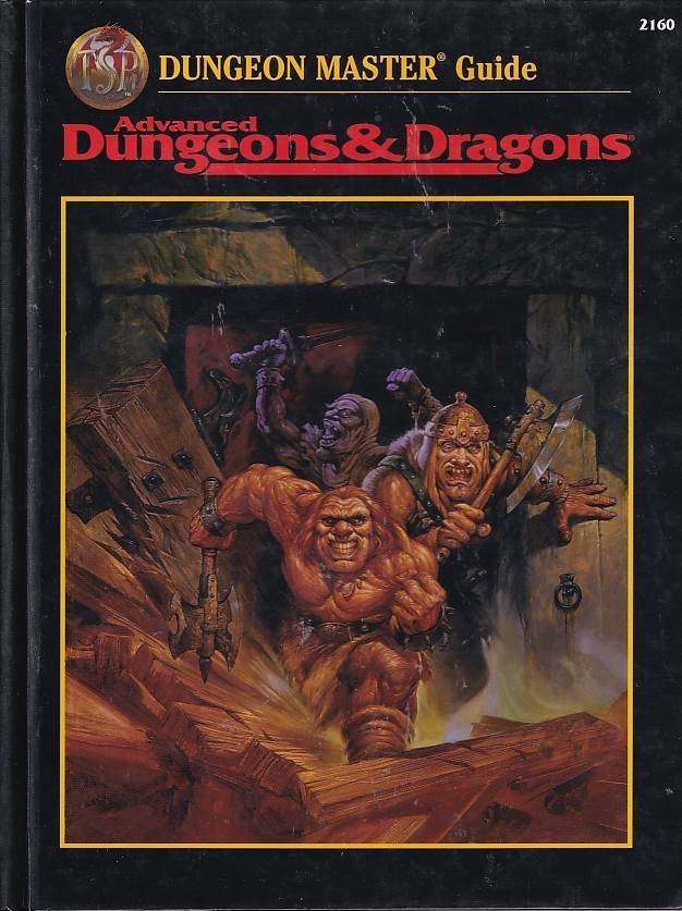 AD&D 2nd Edition Revised - Dungeon Master Guide - 1st Printing April 1995 (B Grade) (Genbrug)