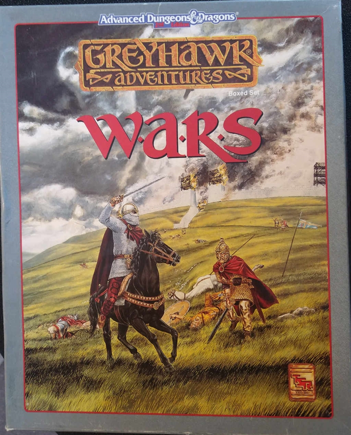 Advanced Dungeons & Dragons 2nd Edition - Greyhawk - Wars - Boxed Set (C Grade) (Genbrug)