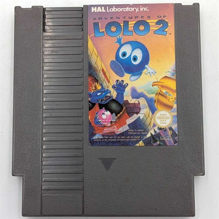 Adventures of Lolo 2 - EEC - NES Spil (B Grade) (Genbrug)