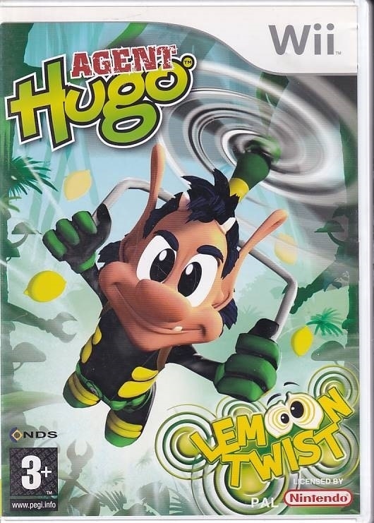 Agent Hugo Lemoon Twist - Wii (B Grade) (Genbrug)