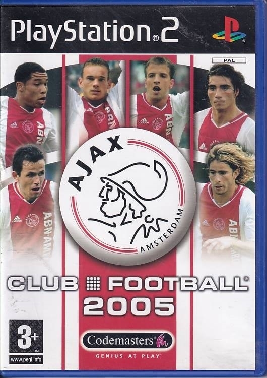 Ajax Club Football 2005 - PS2 (B Grade) (Genbrug)