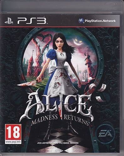 Alice Madness Returns - PS3 (B Grade) (Genbrug)