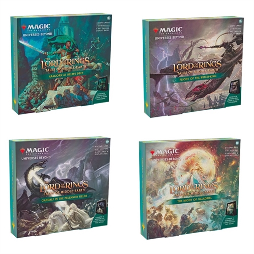 Magic: The Gathering - The Lord of the Rings - Tales of Middle-Earth -  Scene Box (Set of 4)