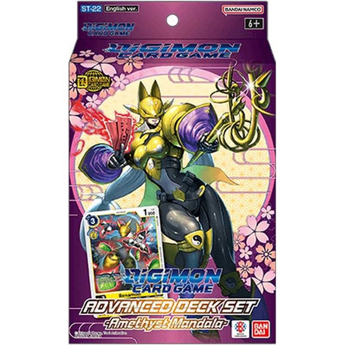 Amethyst Mandala - Advanced Deck -  Digimon Card Game - (ST22)