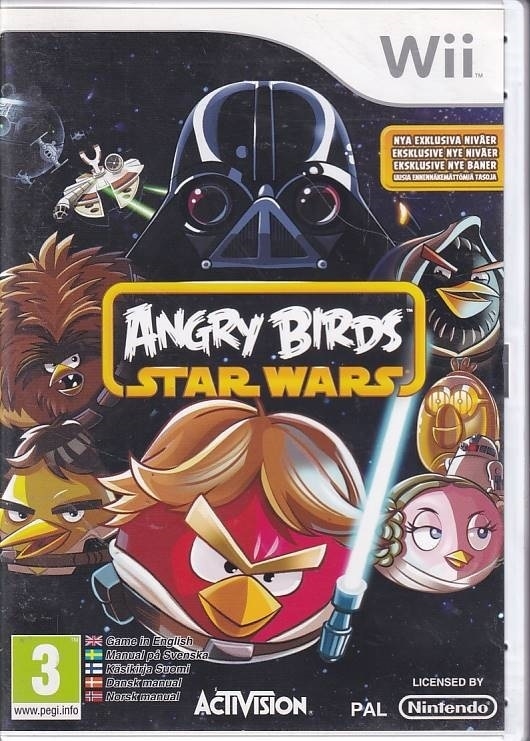 Angry Birds Star Wars - Wii (B Grade) (Genbrug)