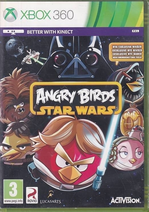 Angry Birds Star Wars - XBOX 360 (B Grade) (Genbrug)