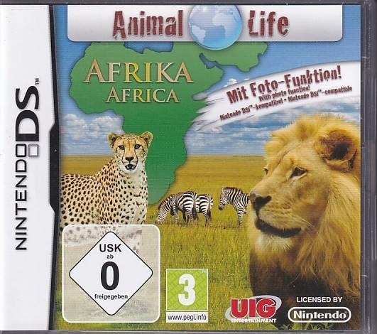 Animal Life Afrika Africa - Nintendo DS (A Grade) (Genbrug)