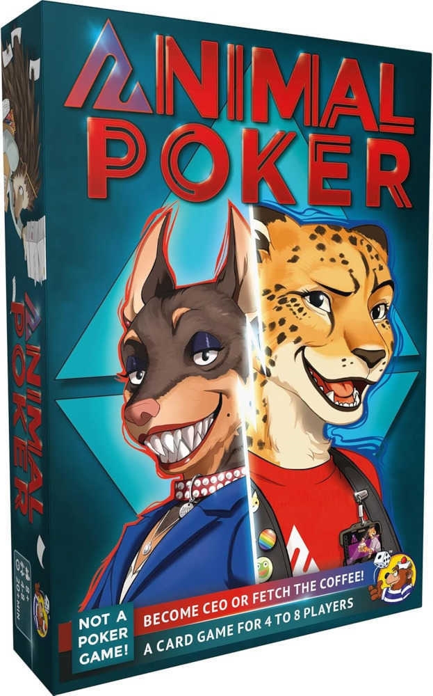 Animal Poker - Engelsk Version - Brætspil