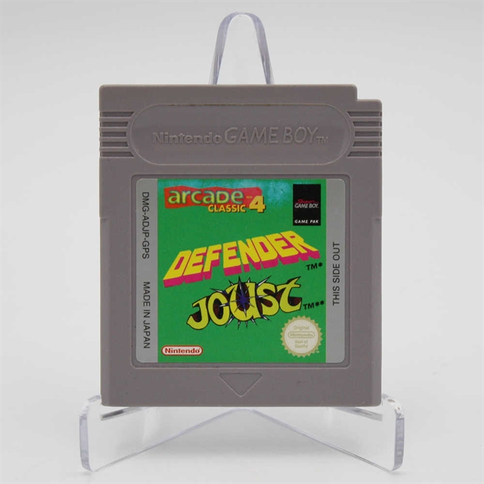 Arcade Classic 4 Defender Joust - Game Boy Original spil (B Grade) (Genbrug)