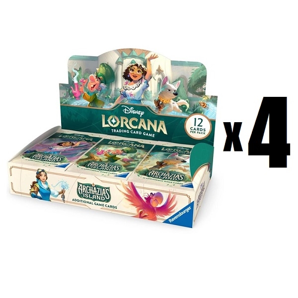 Archazias Island - 4stk. Booster Box (24 Booster Pack) - Disney Lorcana (Case)