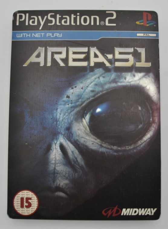 Area-51- Steelbook - PS2 (B Grade) (Genbrug)