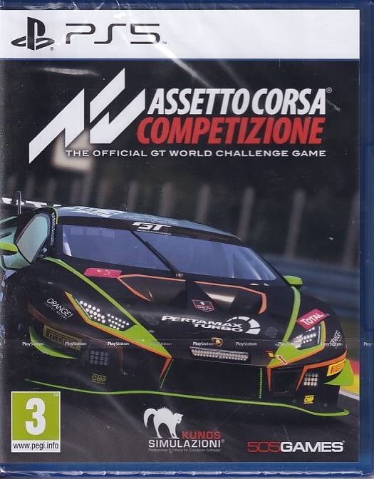 Assetto Corsa Competizione - i Folie - PS5 (AA-Grade) (Genbrug)