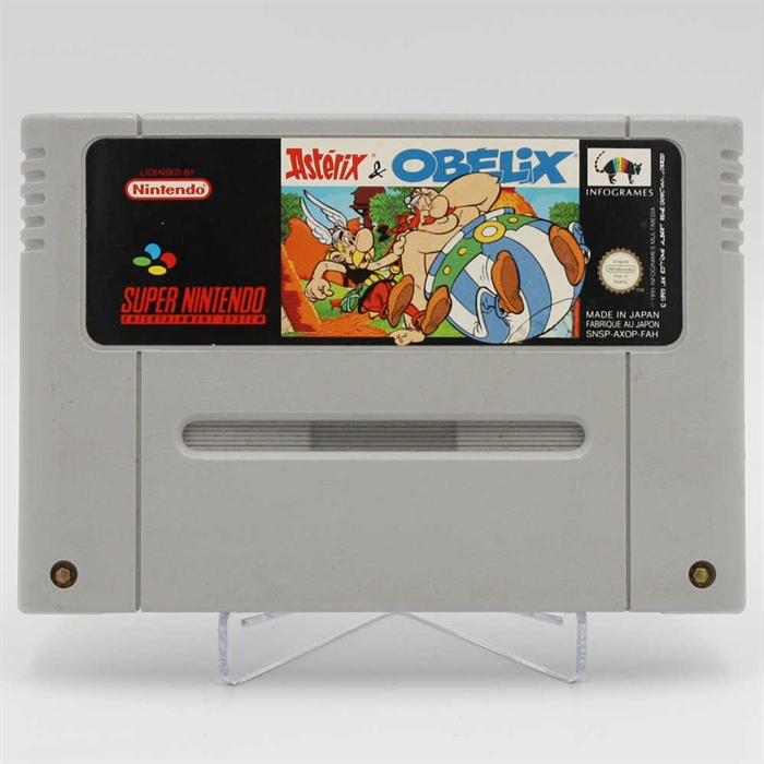 Asterix & Obelix - SNES - Cartridge - (FAH) (A Grade) (Genbrug)