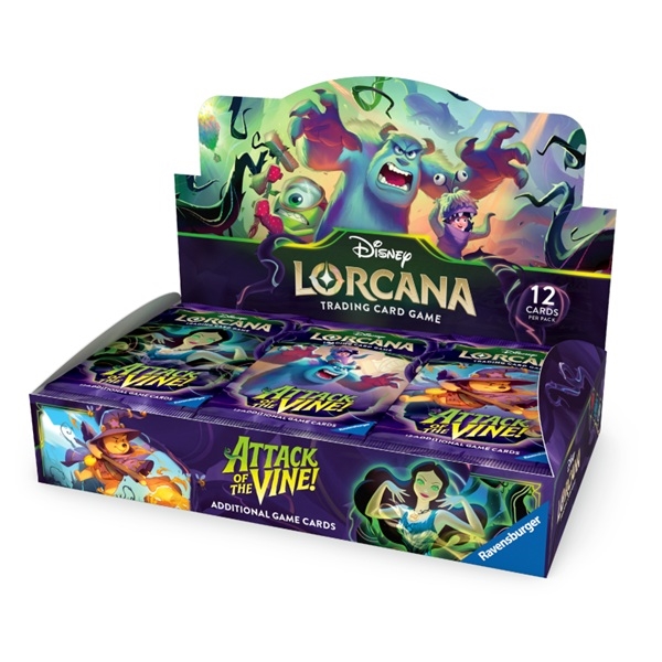 Attack of the Vine! - Booster Box Display (24 Booster Pack) - Disney Lorcana