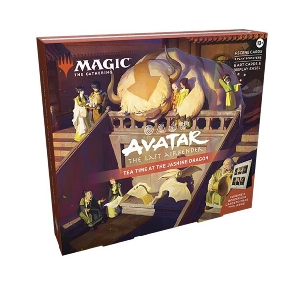 Avatar The Last Airbender - Scene Box - Tea Time at the Jasmine Dragon - Magic the Gathering