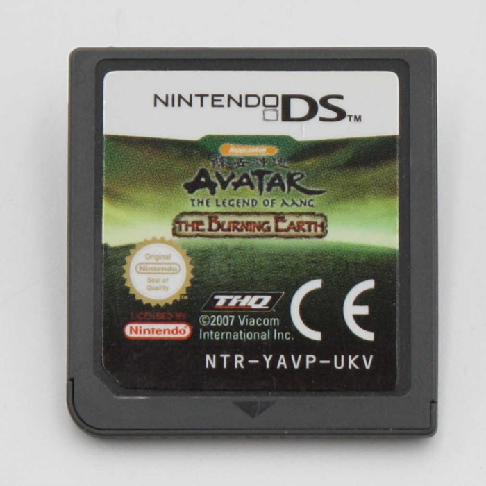 Avatar The Legend of Aang The Burning Earth - Cartridge - Nintendo DS (A Grade) (Genbrug)