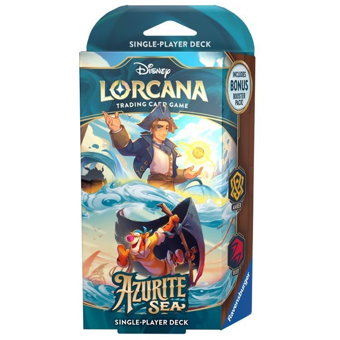 Azurite Sea - Starter Deck - Amber & Ruby - Disney Lorcana